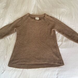 Abercrombie & Fitch Brown Crew Neck Sweater